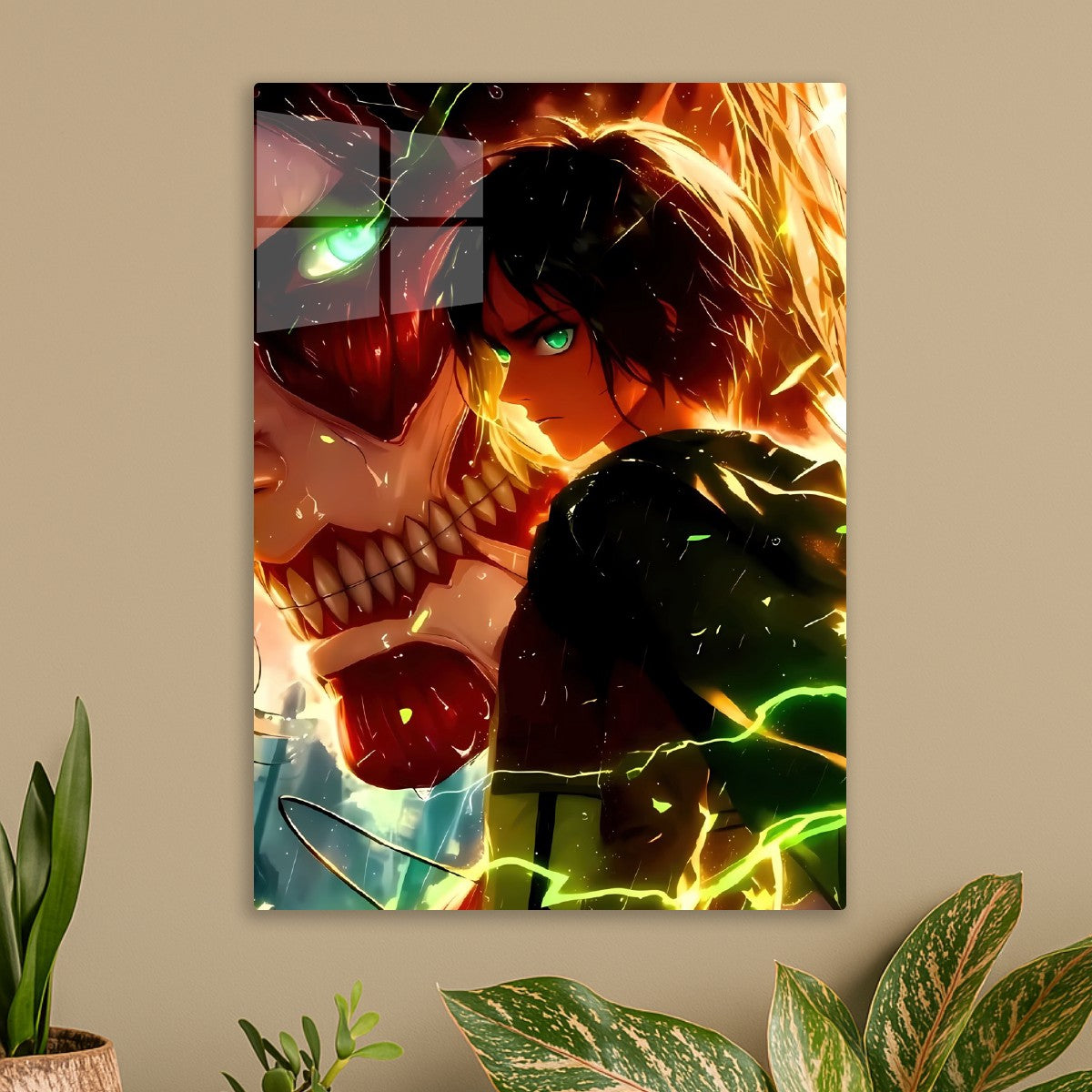 Eren and Attack Titan