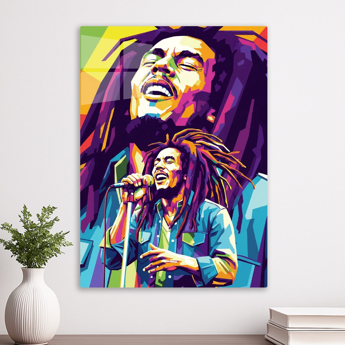 Bob Marley WPAP art
