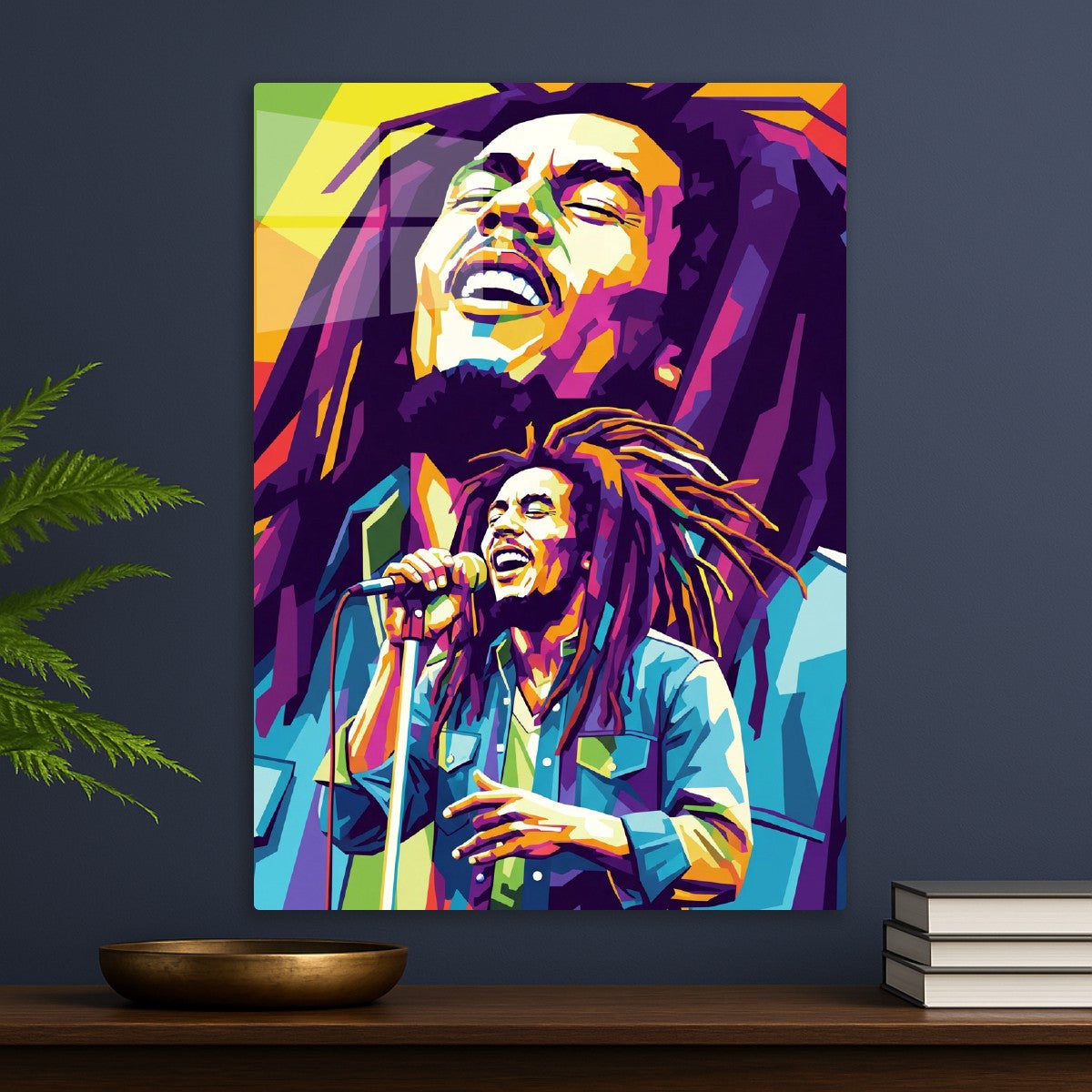 Bob Marley WPAP art