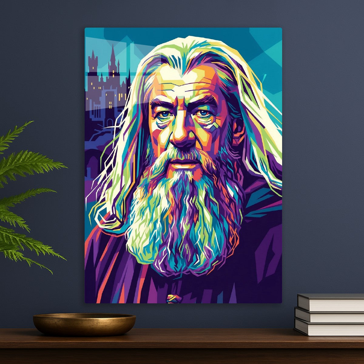 Gandalf pop art portrait