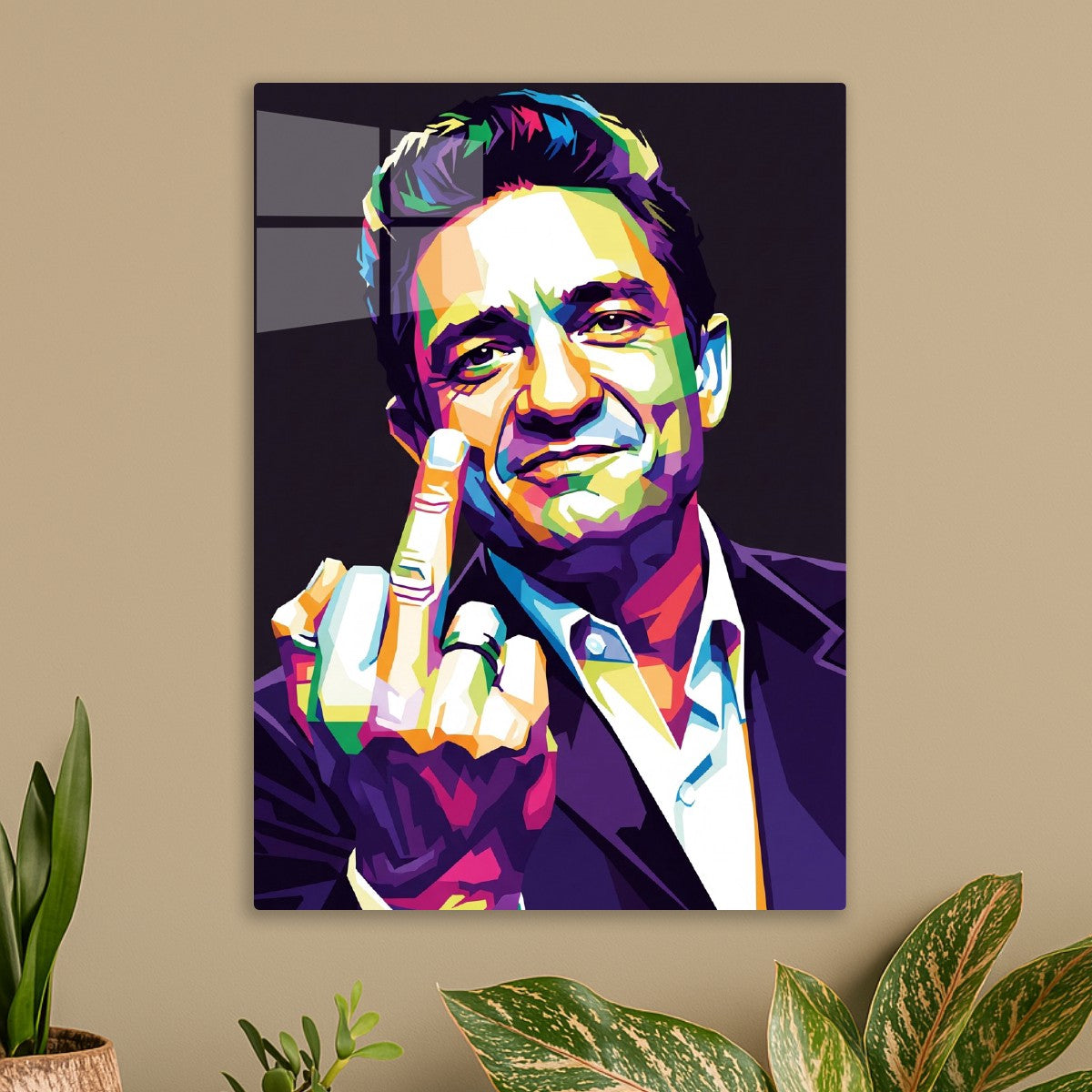 Johnny Cash pop art
