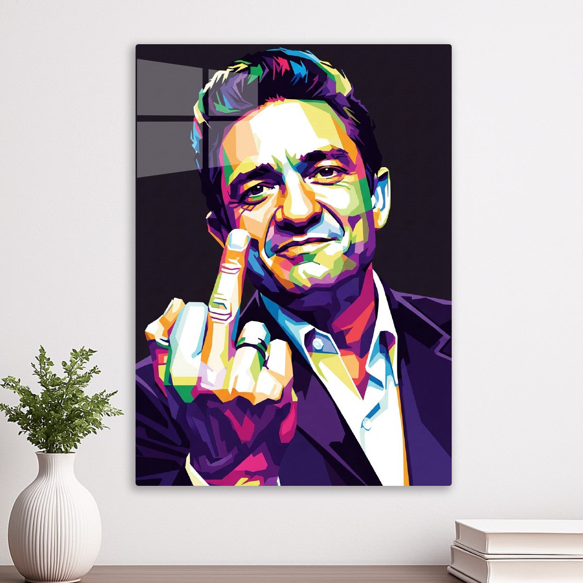 Johnny Cash pop art