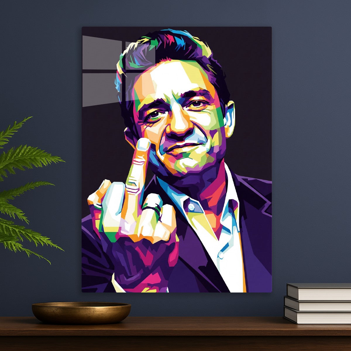 Johnny Cash pop art