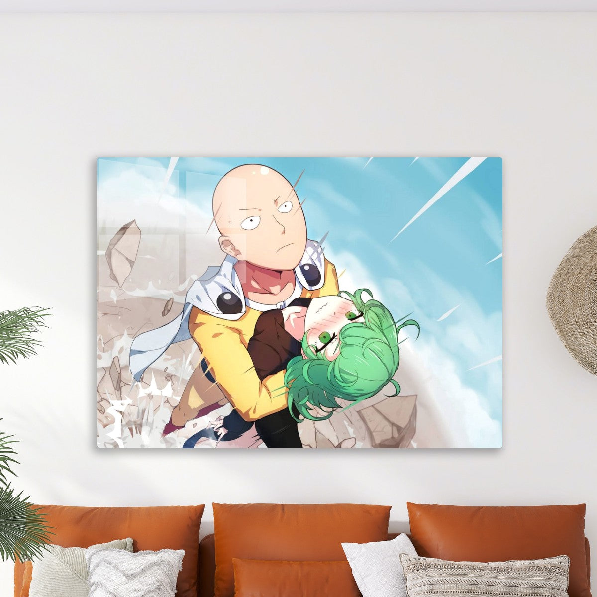 Saitama and tatsumaki, One Punch Man