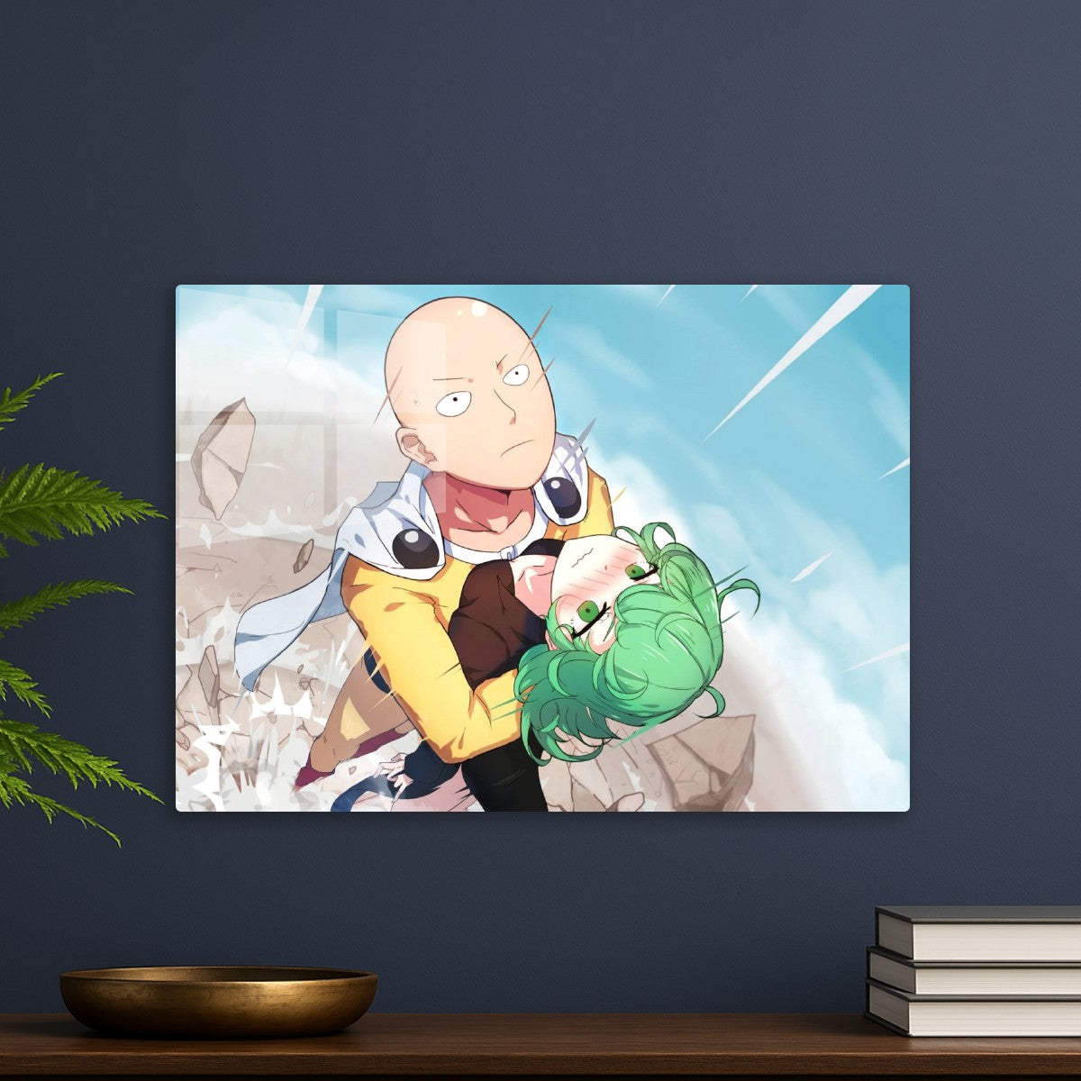 Saitama and tatsumaki, One Punch Man