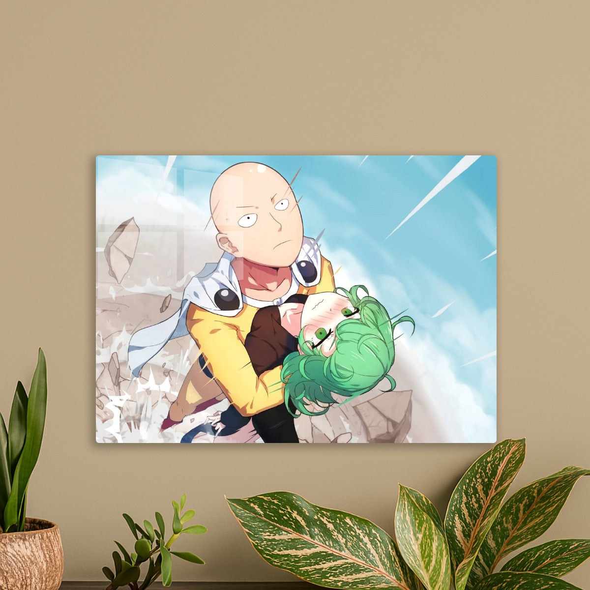 Saitama and tatsumaki, One Punch Man