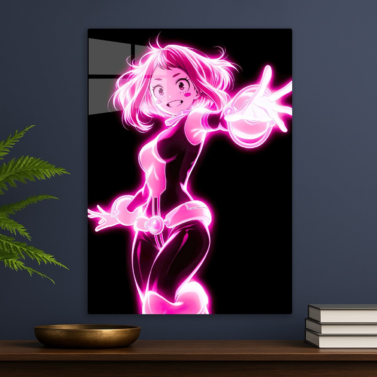 Ochaco Uraraka neon art