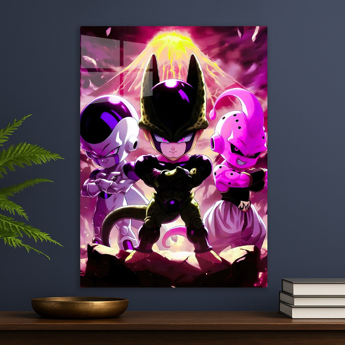 freza x cell x majin boo