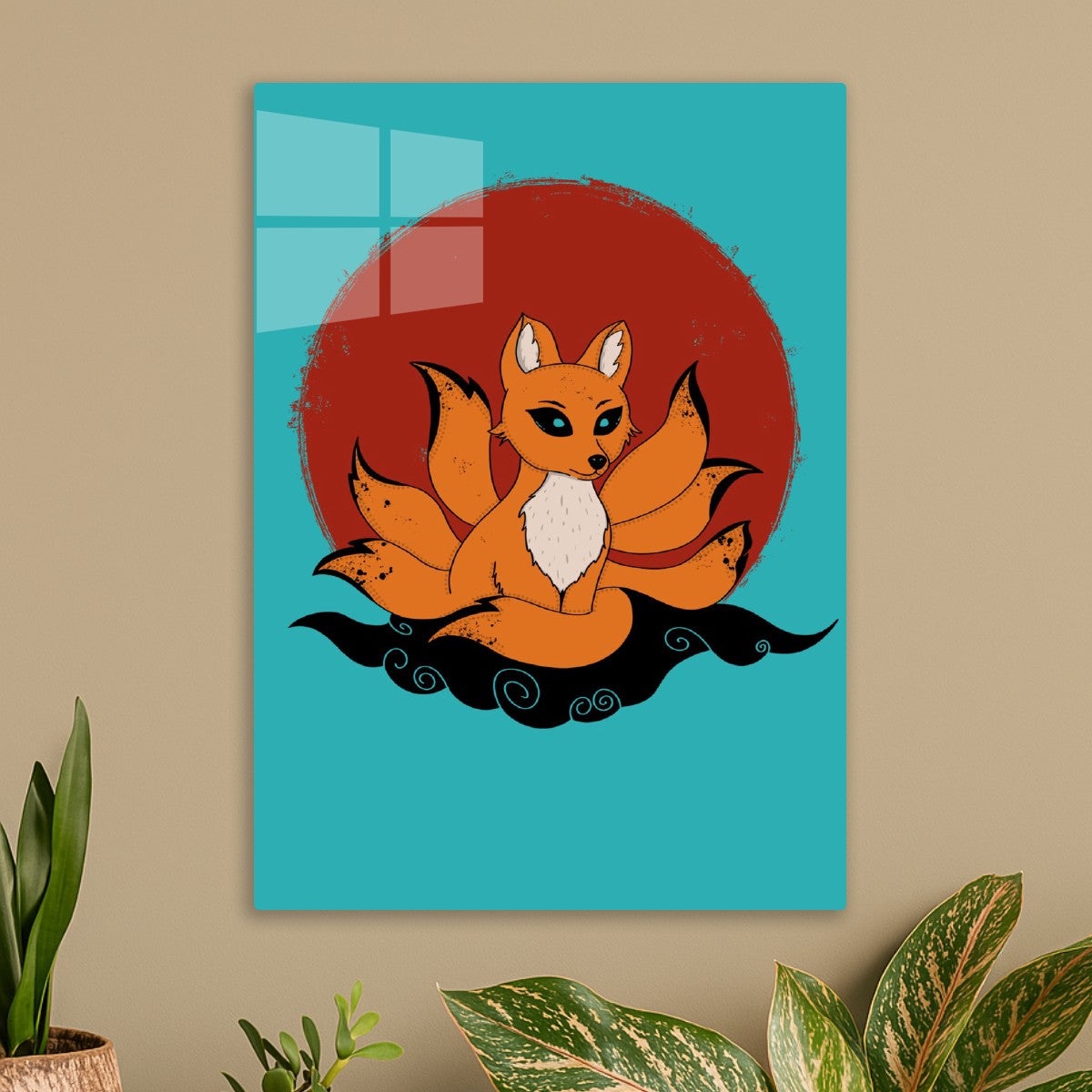 Kitsune illustration