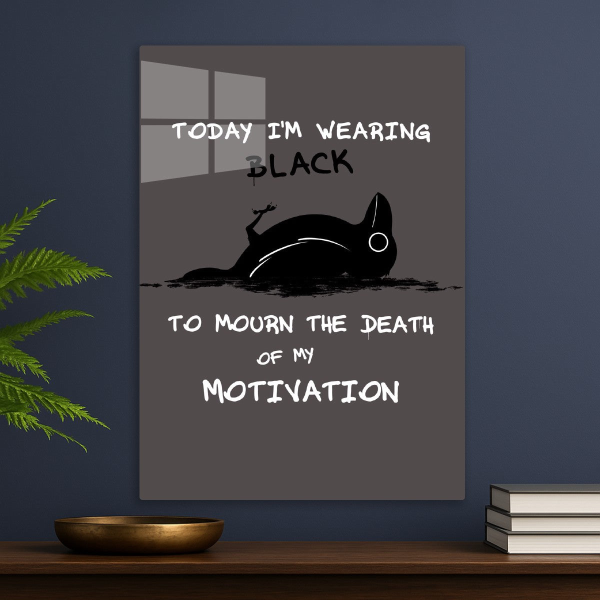 Today I'm wearing black