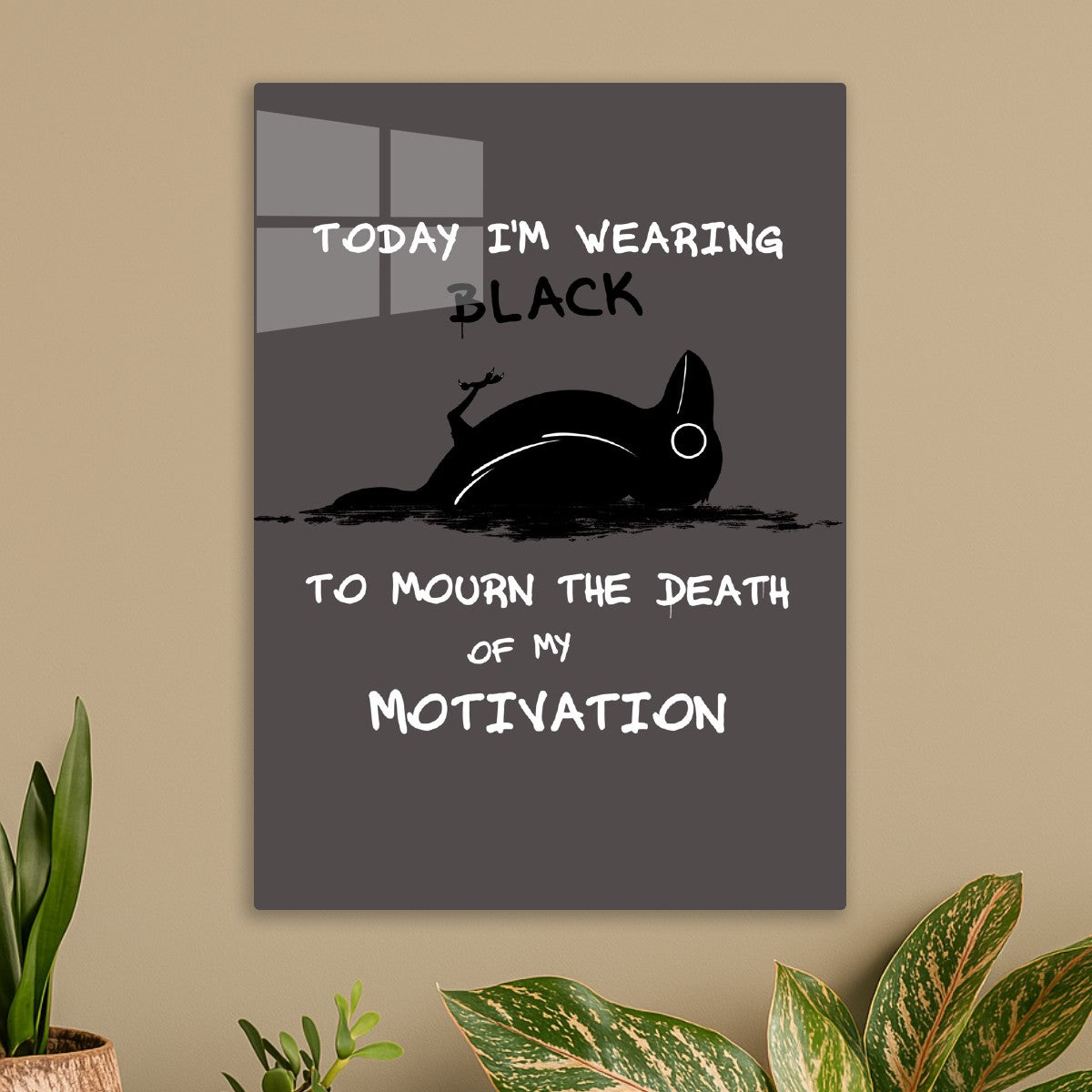 Today I'm wearing black