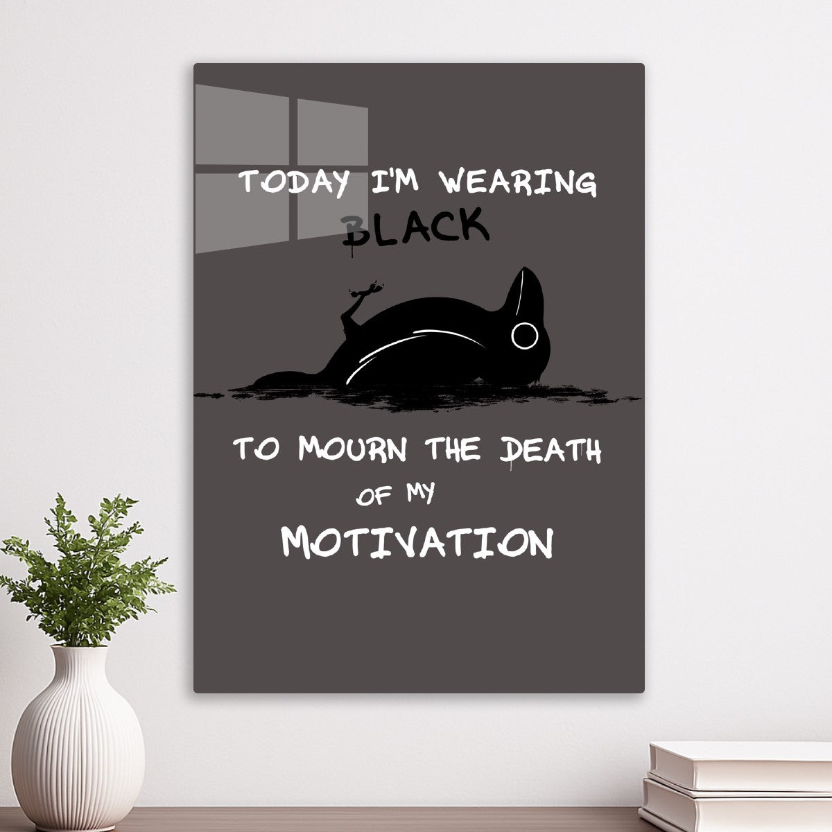 Today I'm wearing black