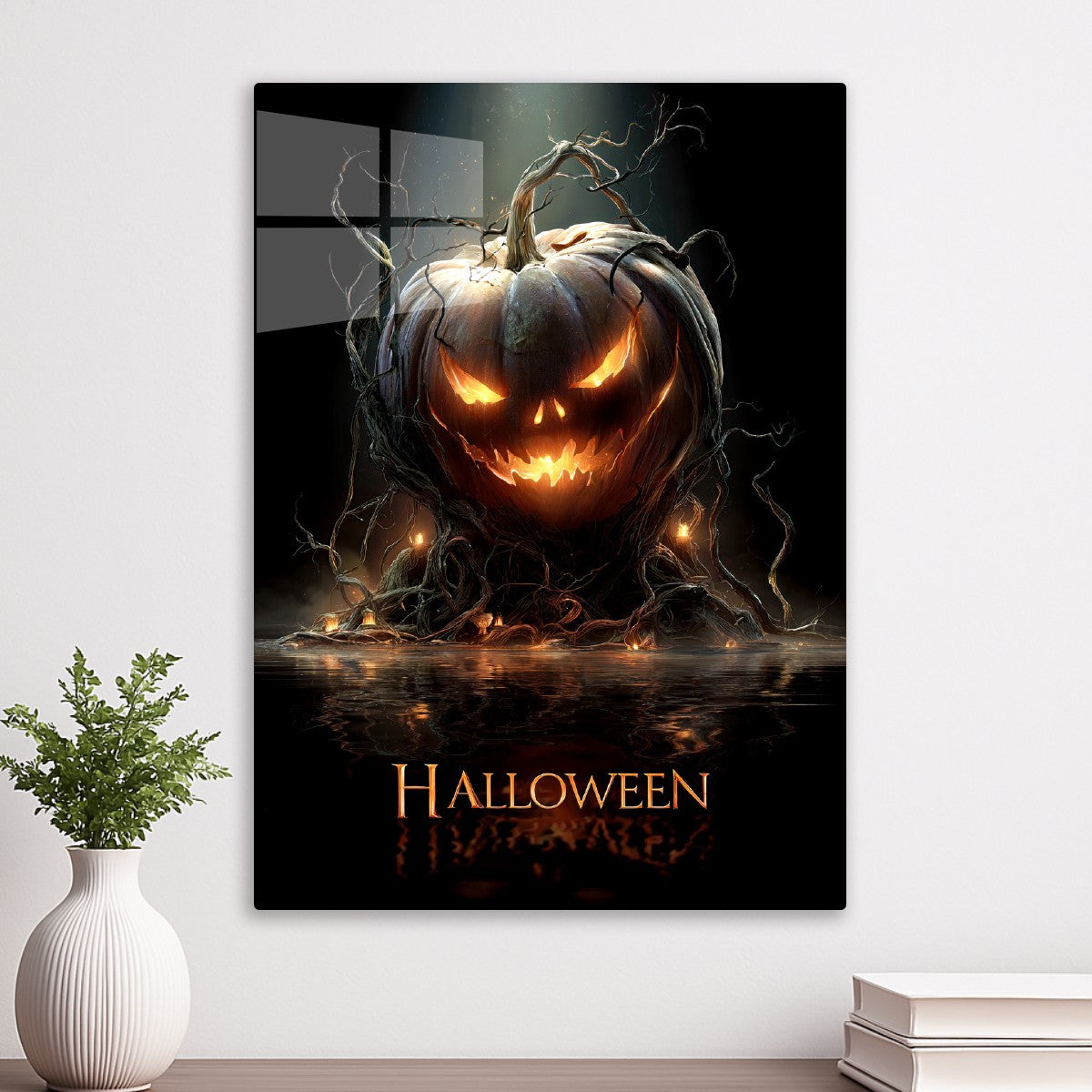 Sinister Halloween Pumpkin