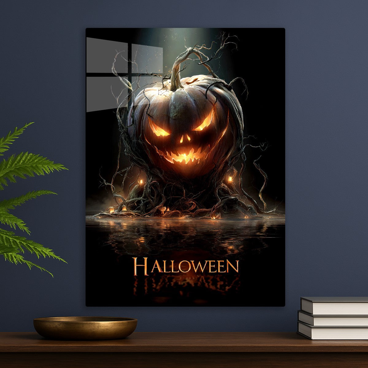 Sinister Halloween Pumpkin