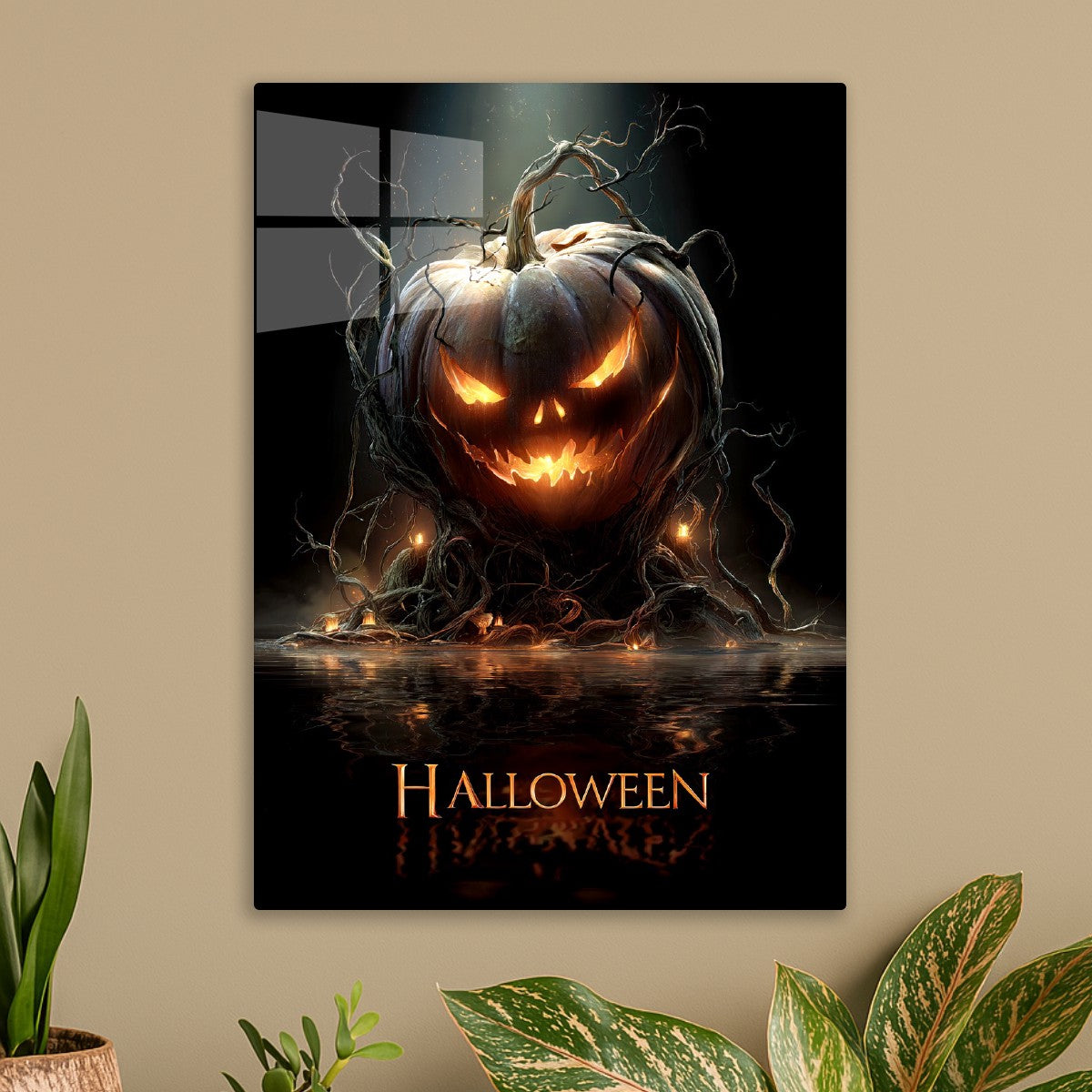 Sinister Halloween Pumpkin