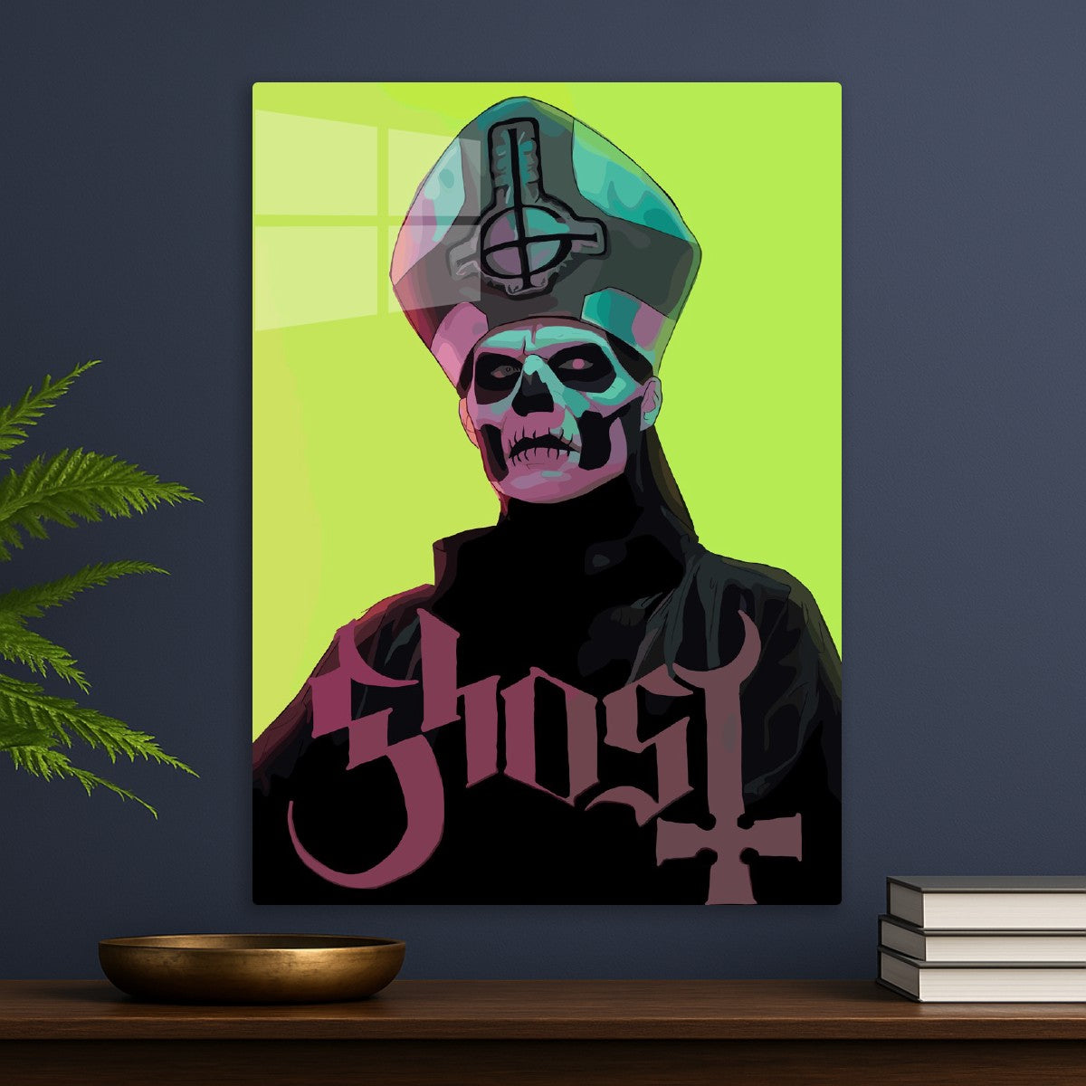 Ghost Cardinal Emerges Art