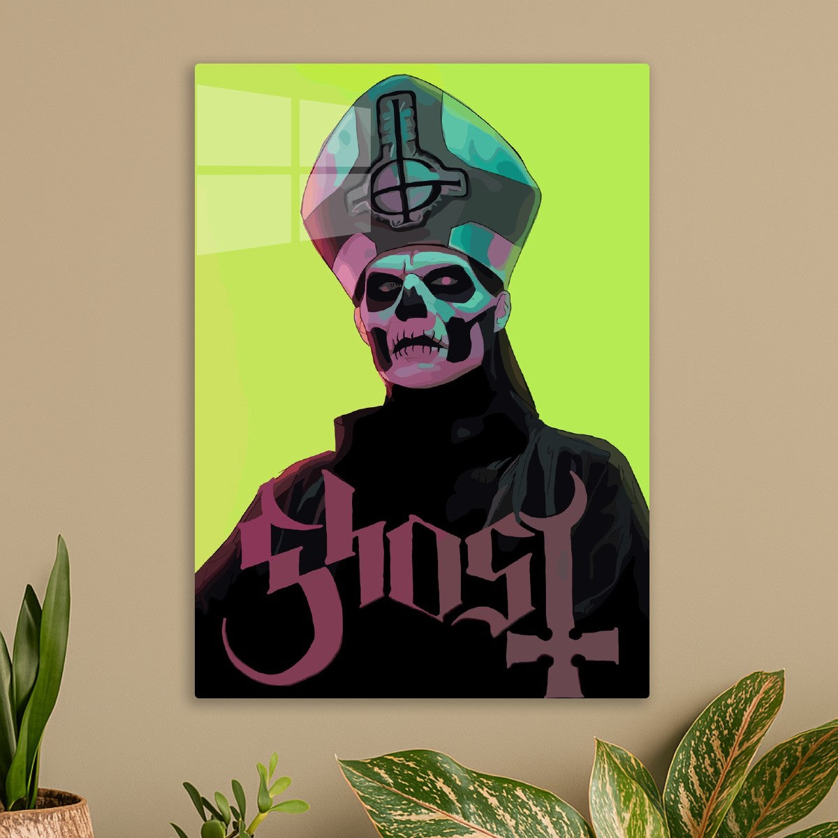 Ghost Cardinal Emerges Art