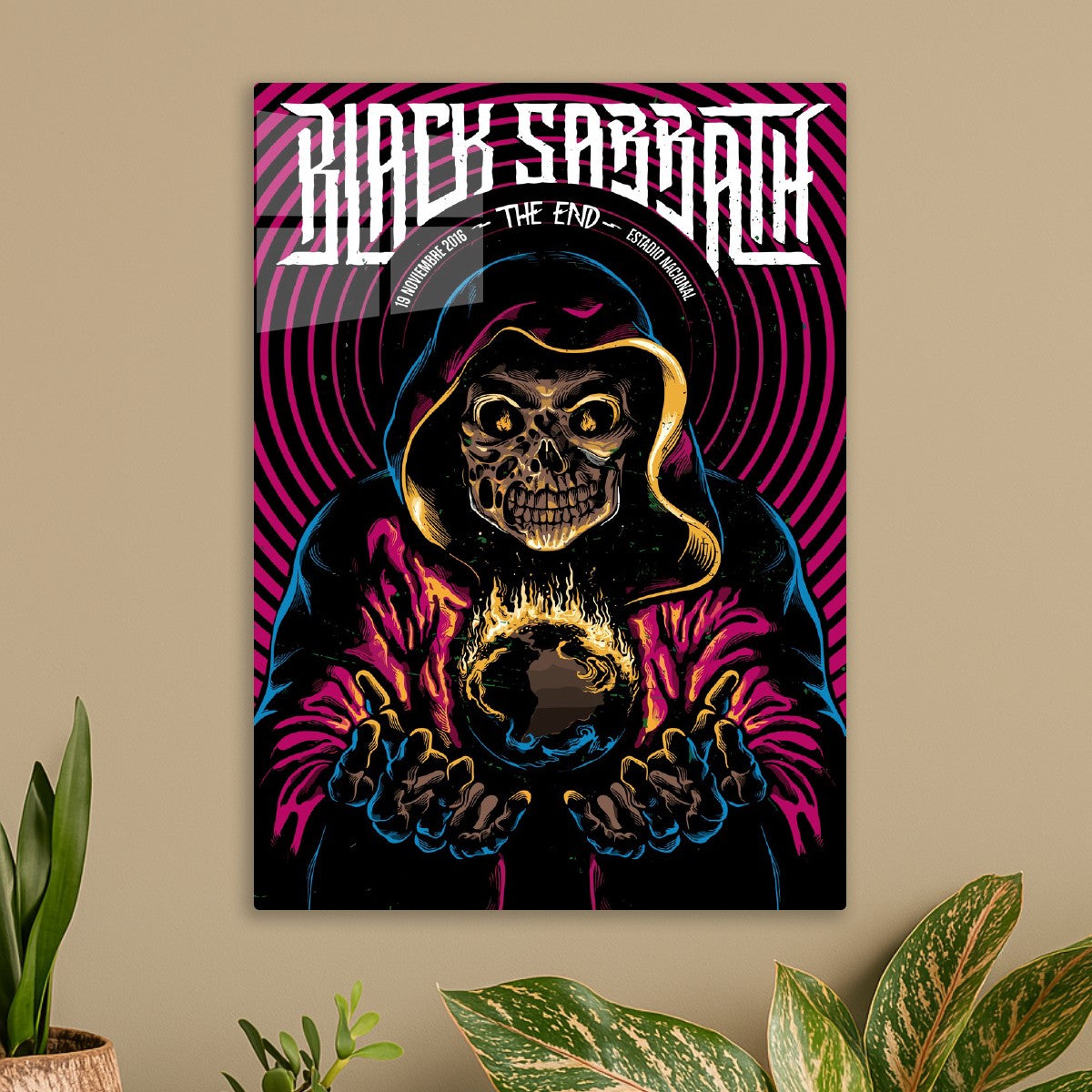 Black Sabbath The End Tour Art