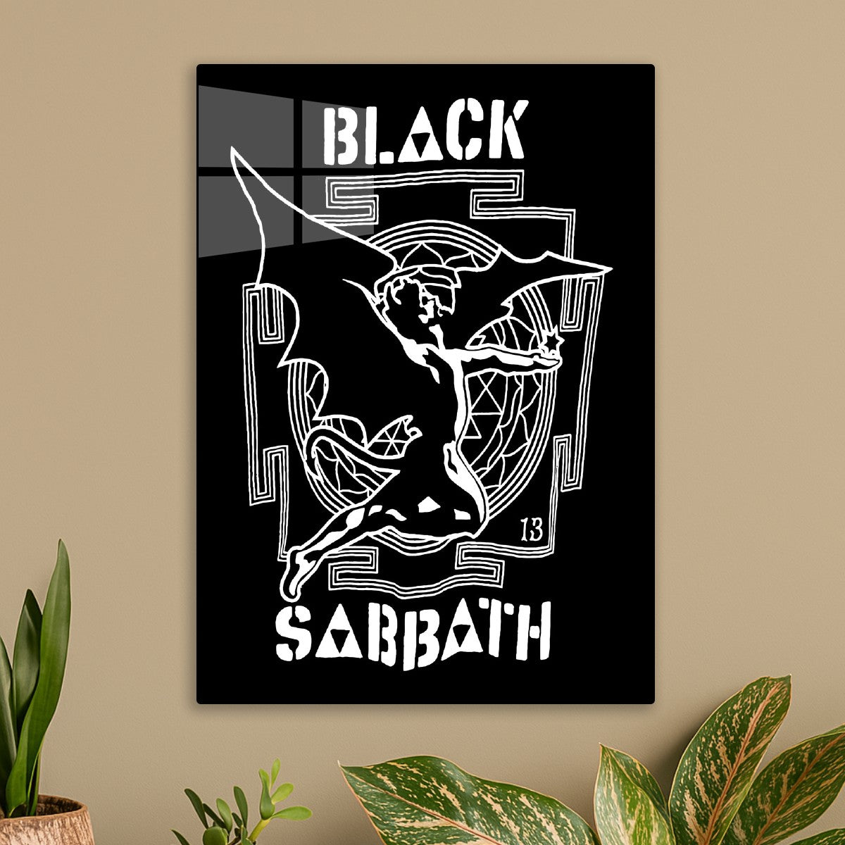 Black Sabbath Winged Demon