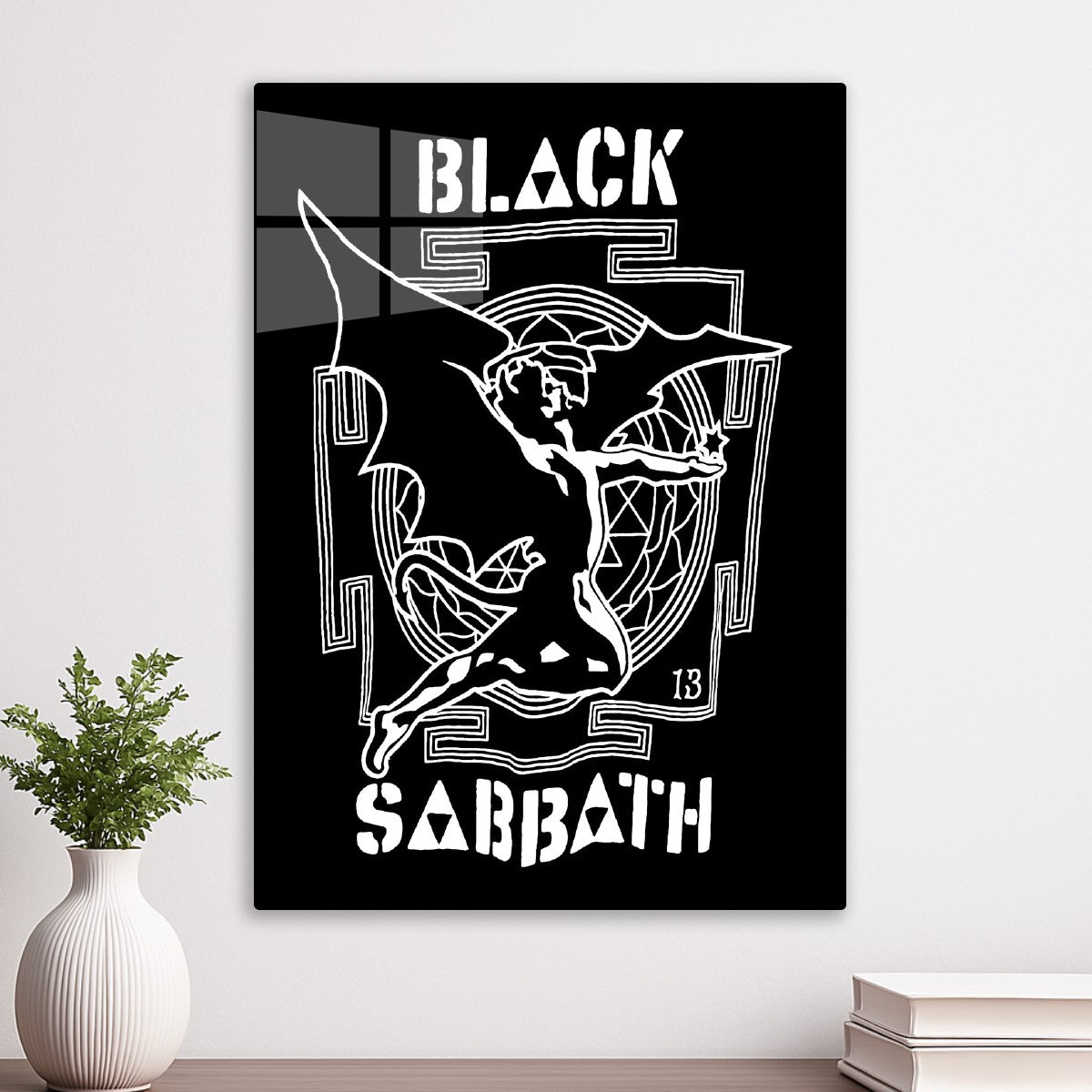Black Sabbath Winged Demon