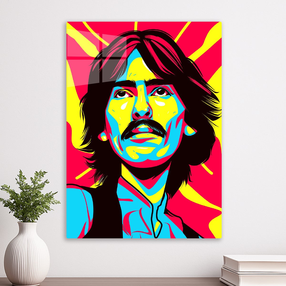 Mick Jagger Rockstar Pop Art Musician