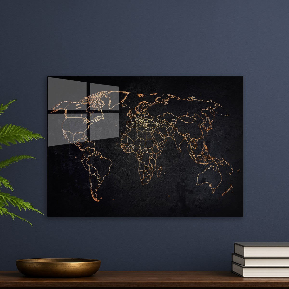 Mapa mundi Gold