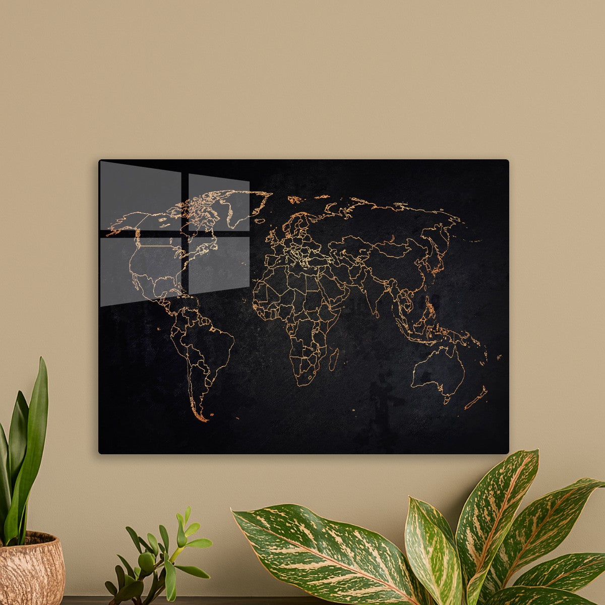 Mapa mundi Gold