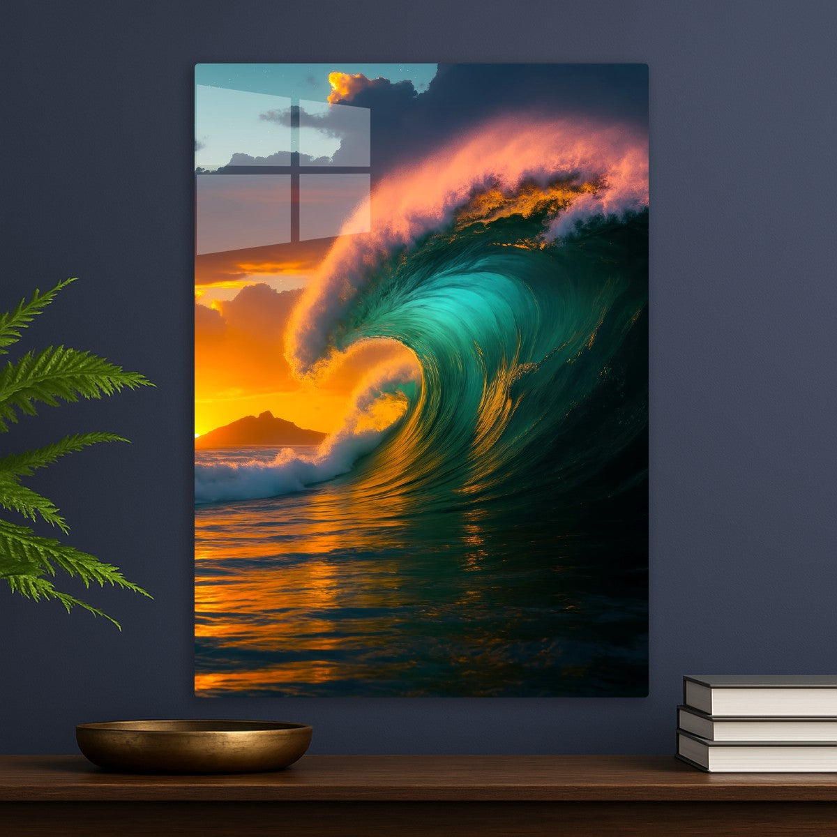 Colorful epic wave