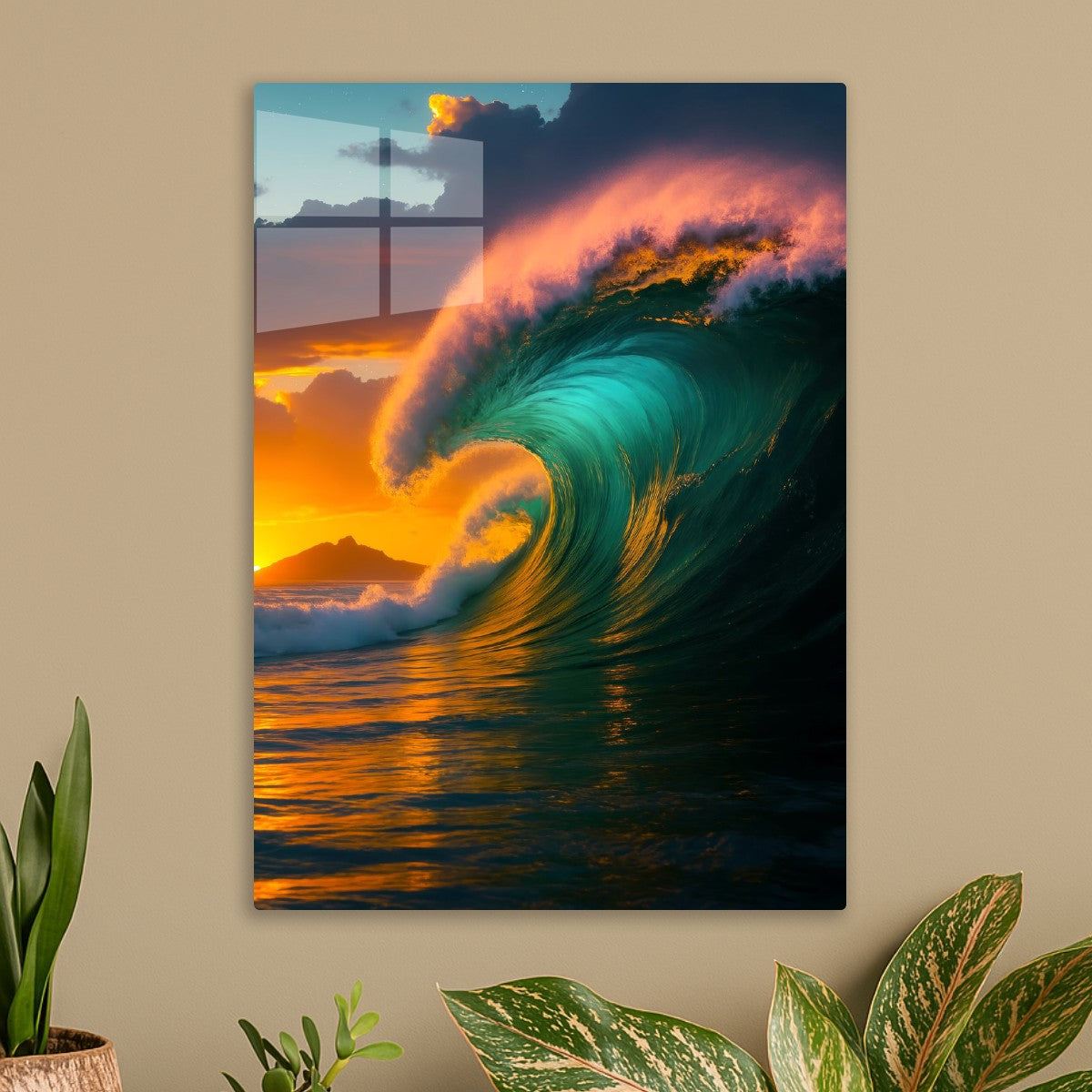 Colorful epic wave