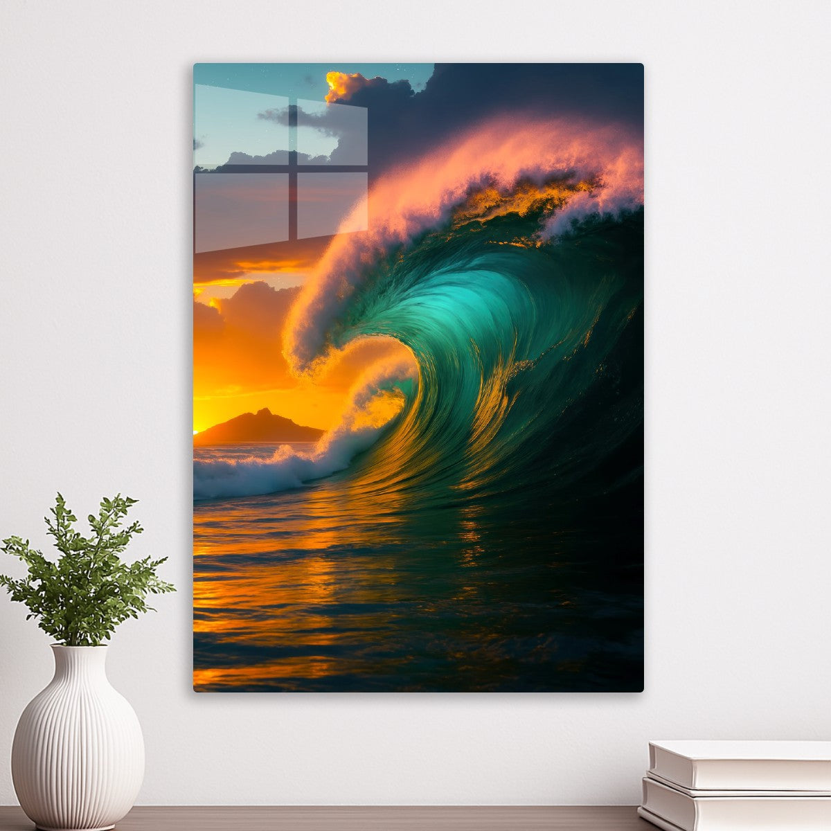 Colorful epic wave