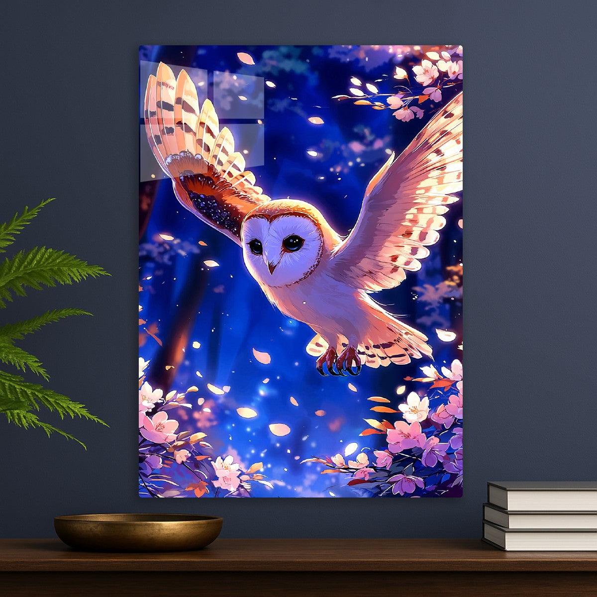 Sakura Night Owl in Blooming