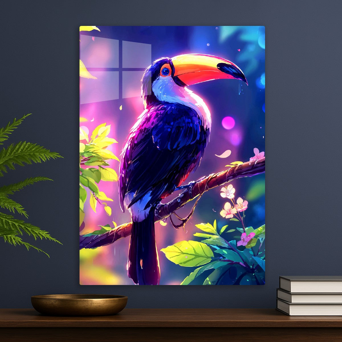 Toucan in Sakura Rainlight