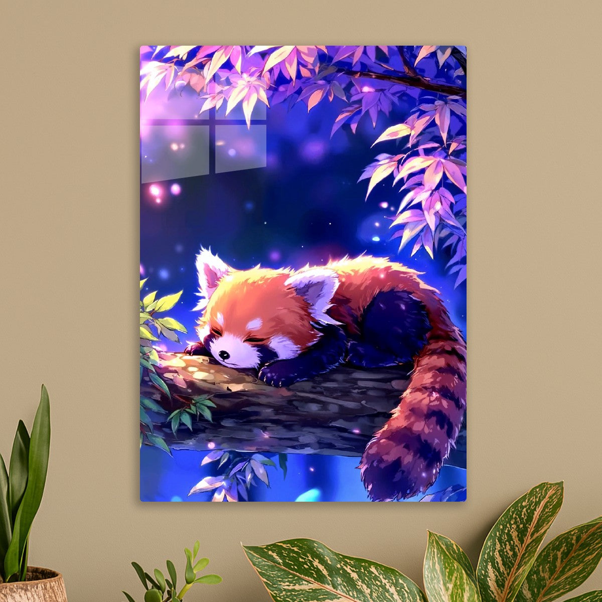 Sleeping Red Panda Dream