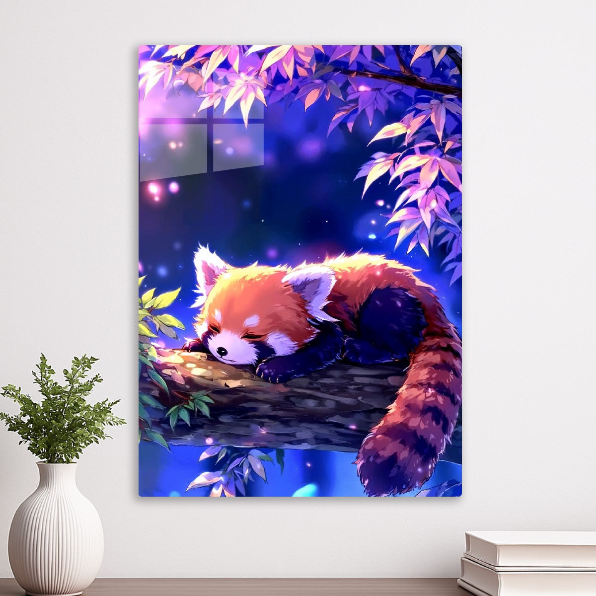 Sleeping Red Panda Dream