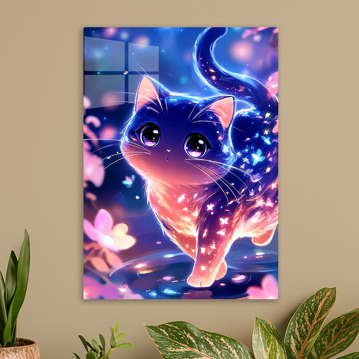 Butterfly Glow Cat