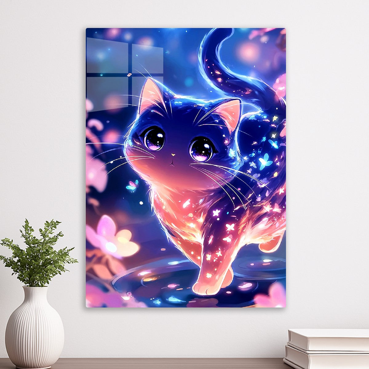 Butterfly Glow Cat