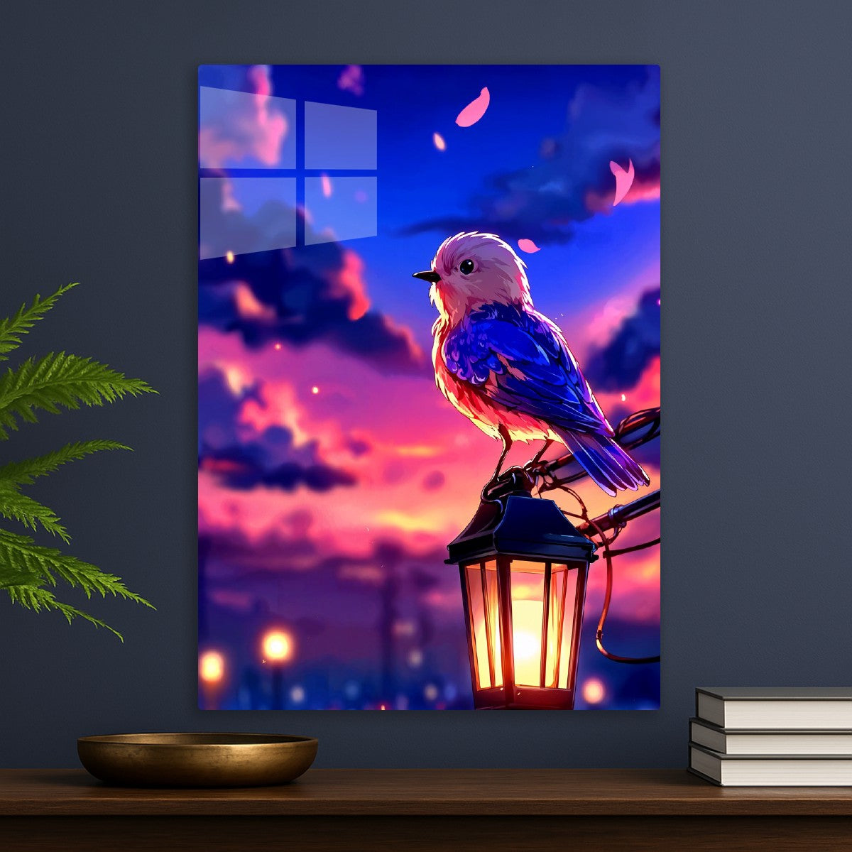 Twilight Bird on Sakura Breeze