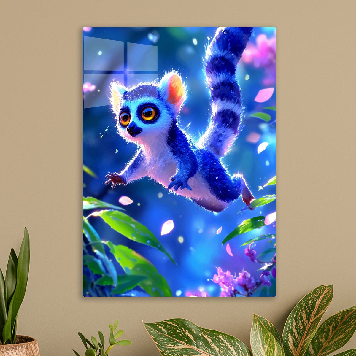 Flying Lemur in Sakura Breeze