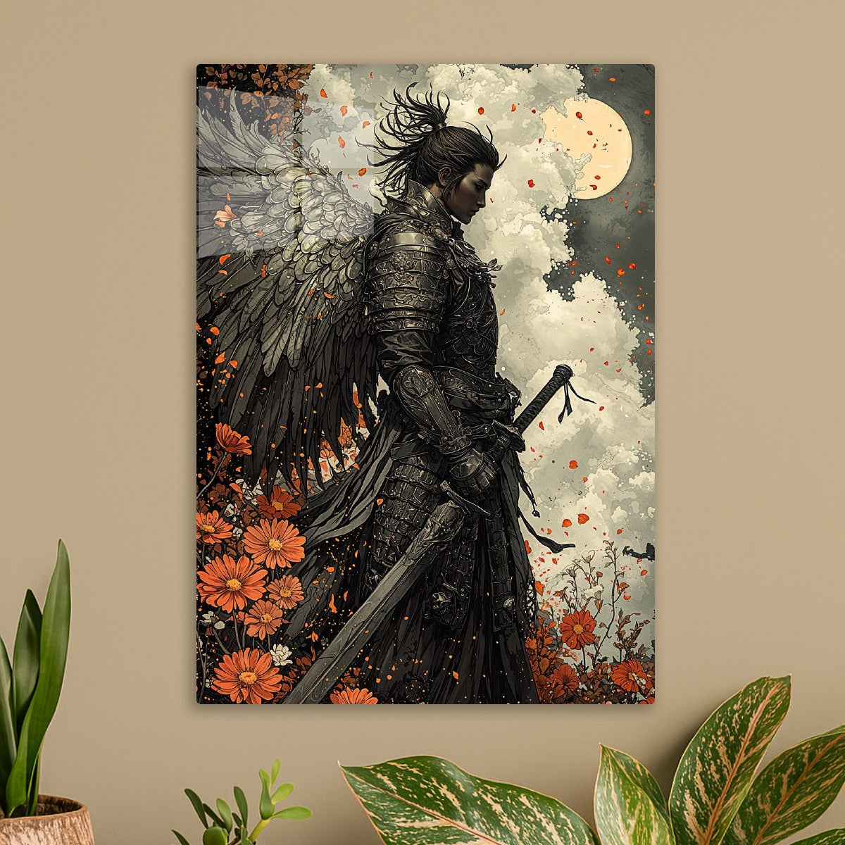 Dark Angel Samurai Moonlight