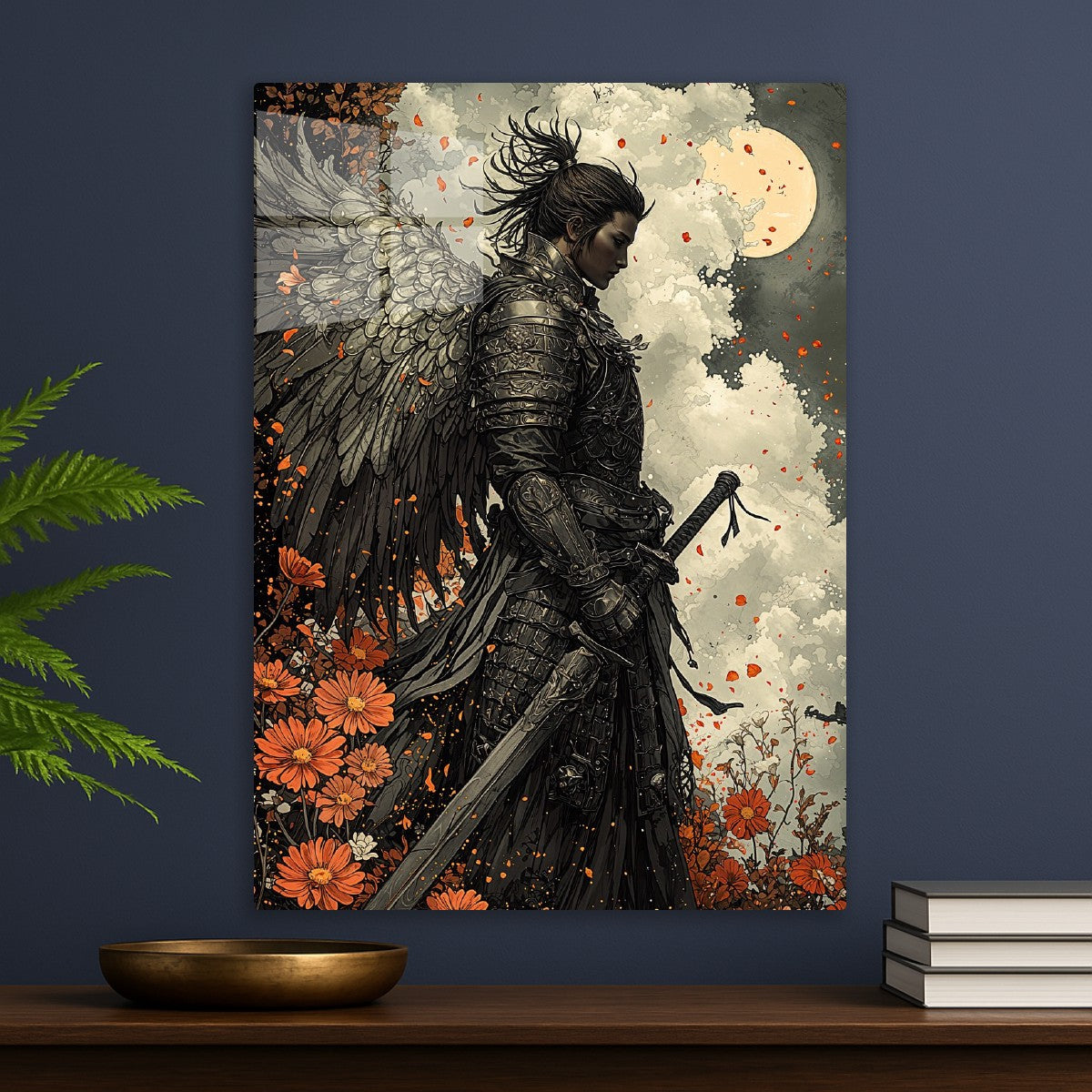 Dark Angel Samurai Moonlight