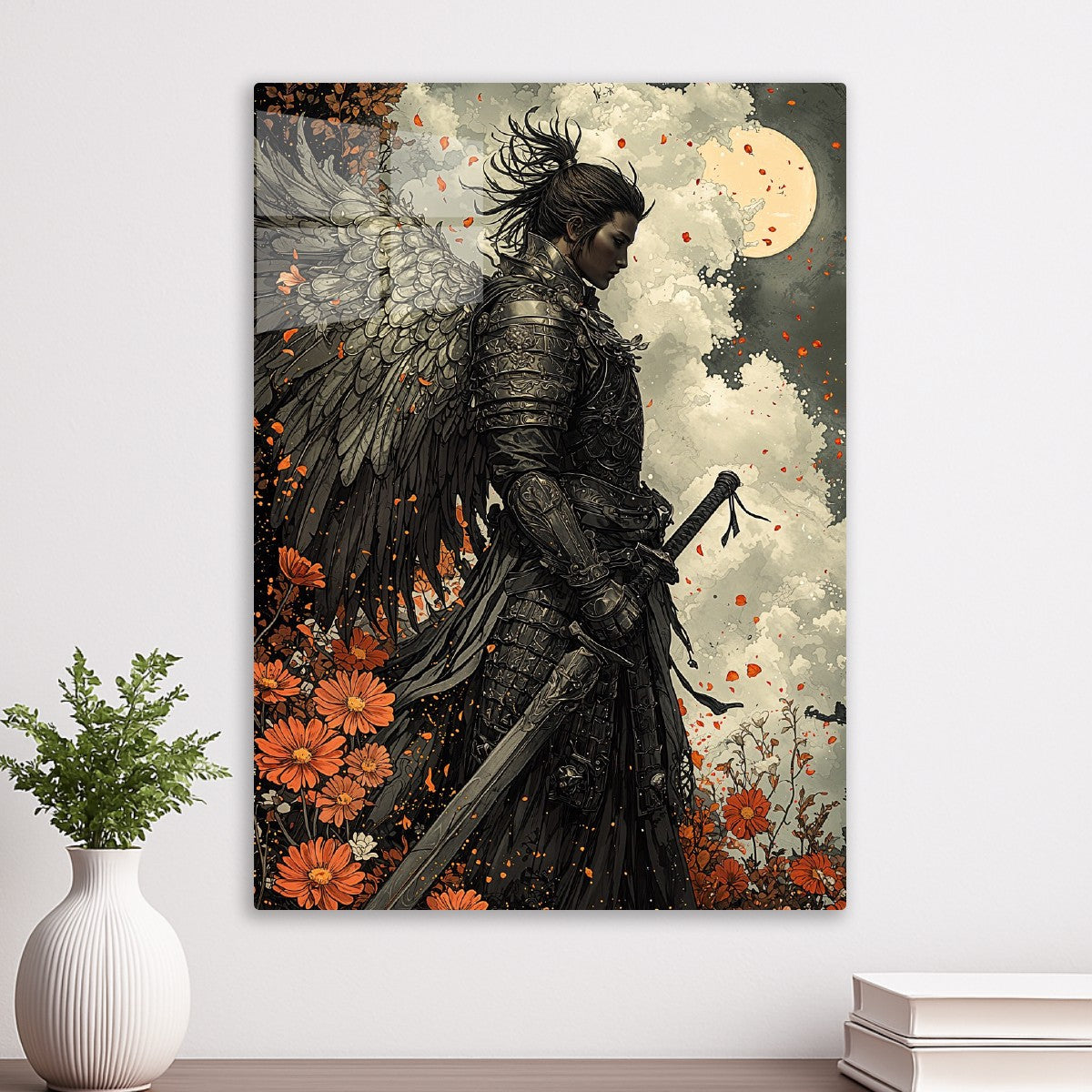 Dark Angel Samurai Moonlight
