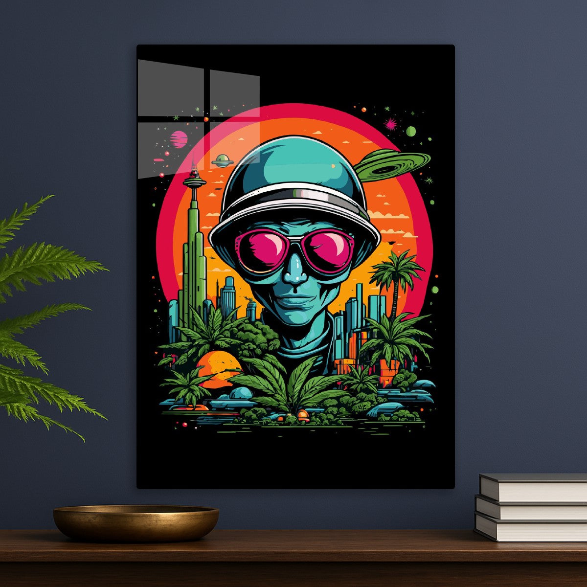 Psychedelic Alien in Vegas