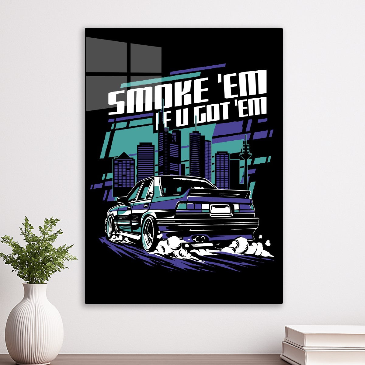 Vaporwave Street Burnout