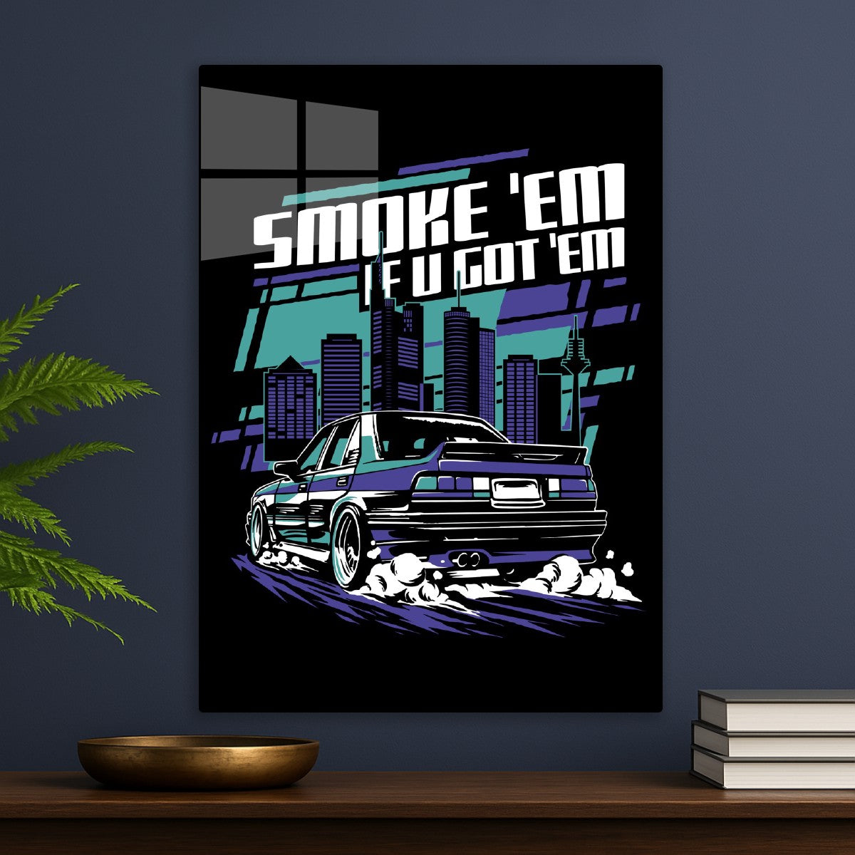 Vaporwave Street Burnout