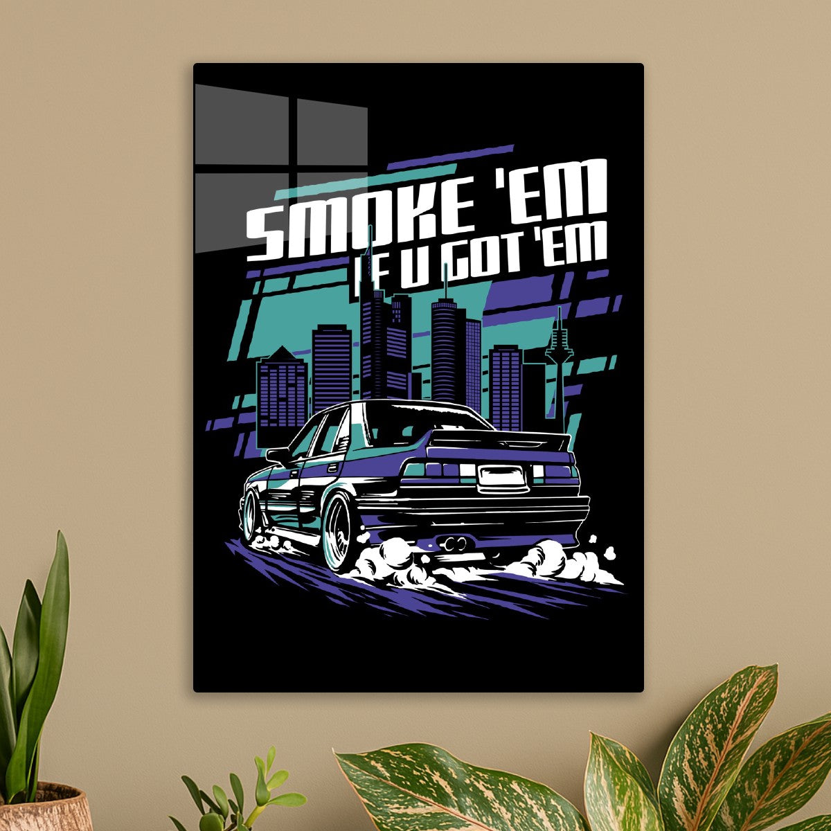 Vaporwave Street Burnout