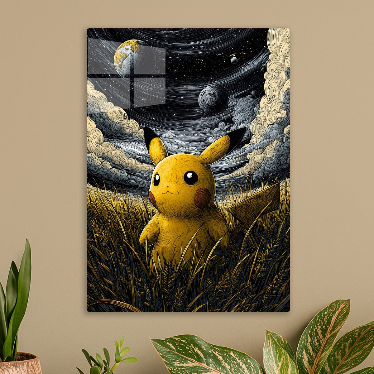 Pikachu in the Meadow