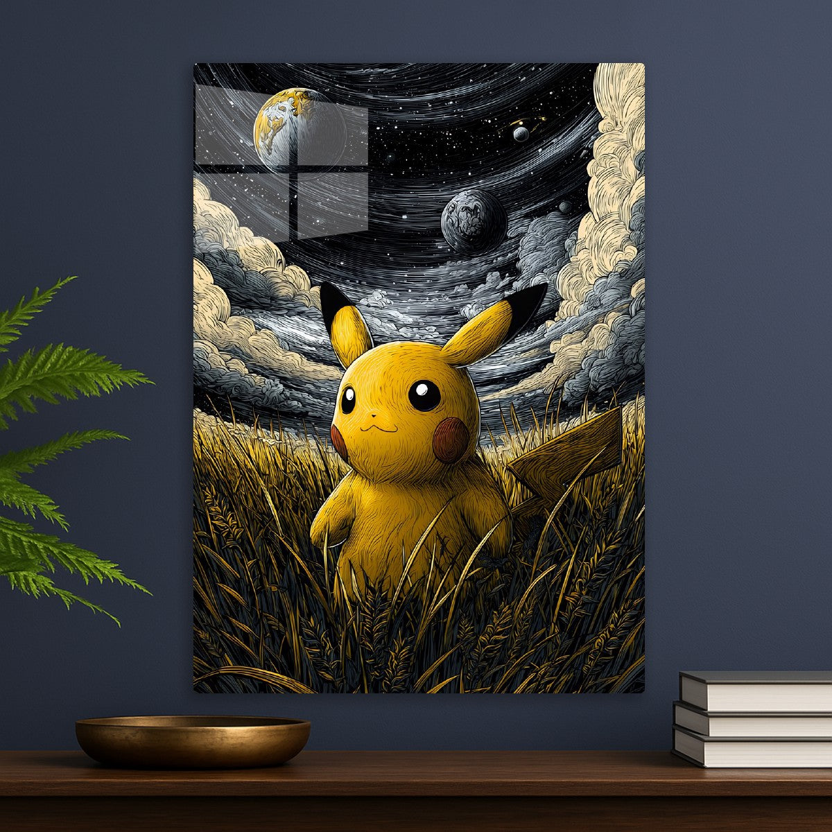Pikachu in the Meadow