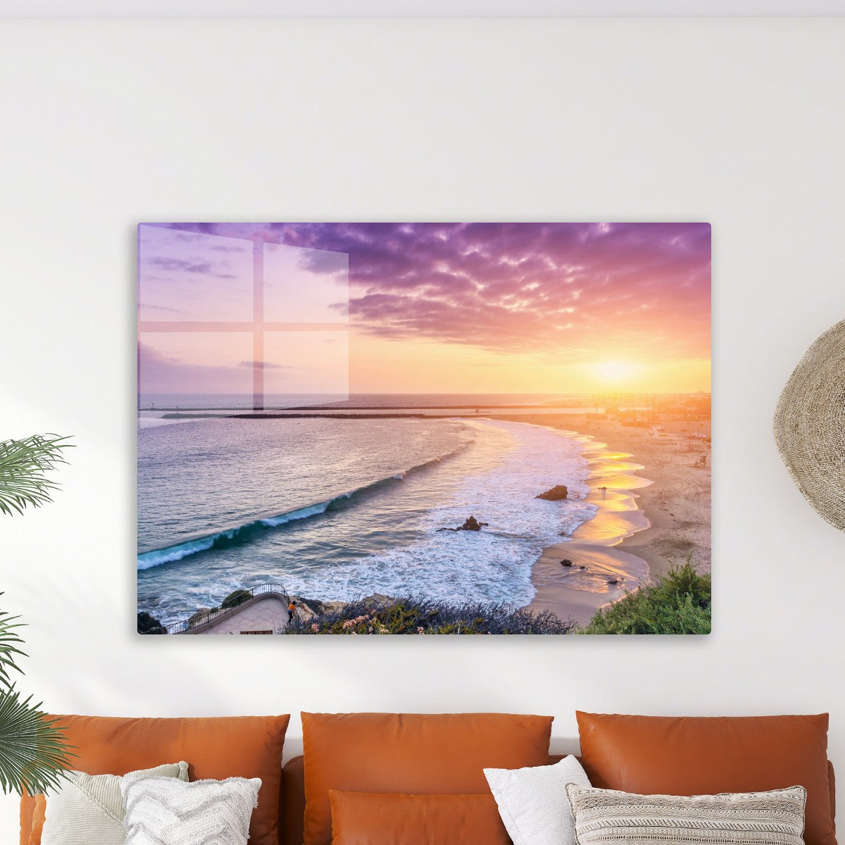 Corona Del Mar beach sunset