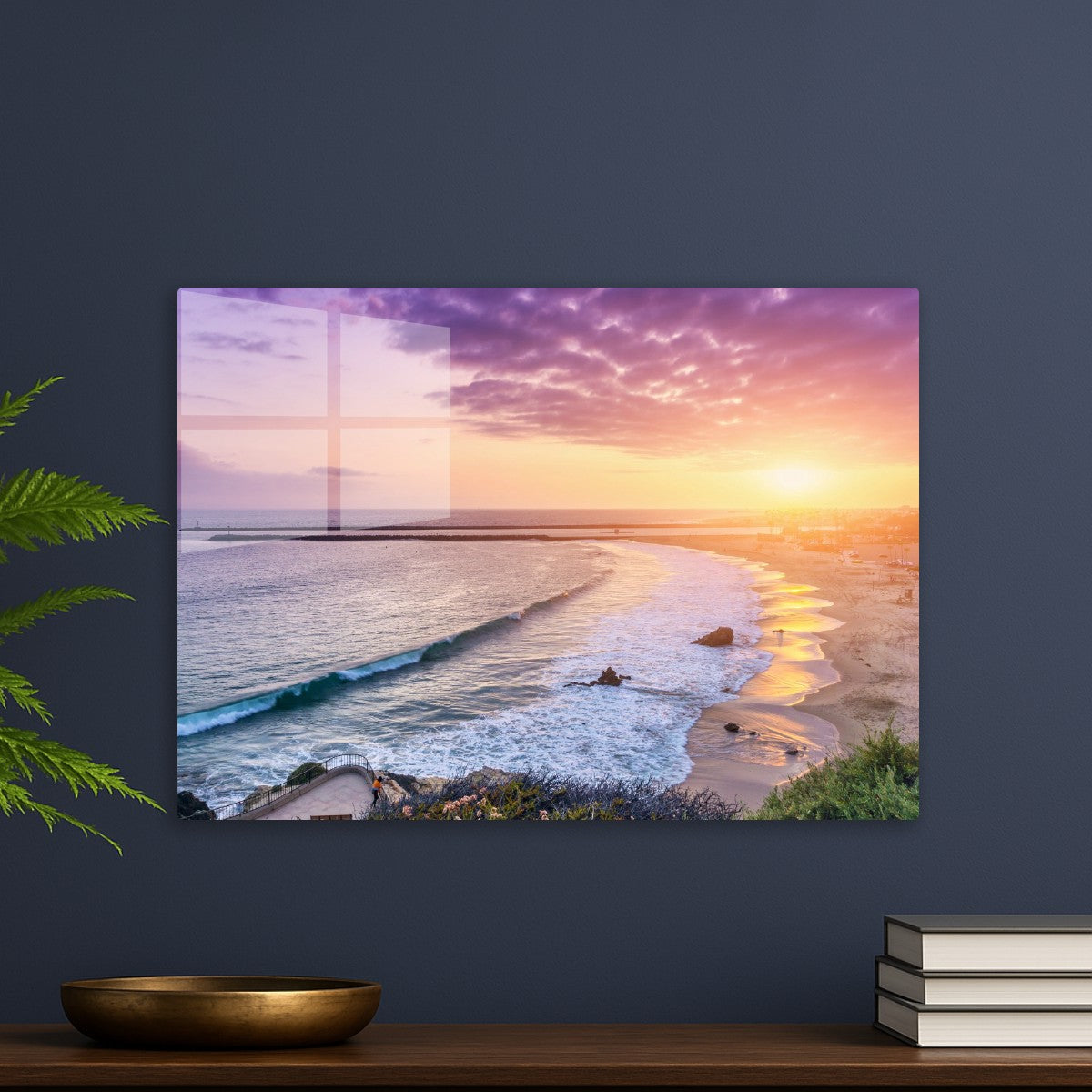 Corona Del Mar beach sunset