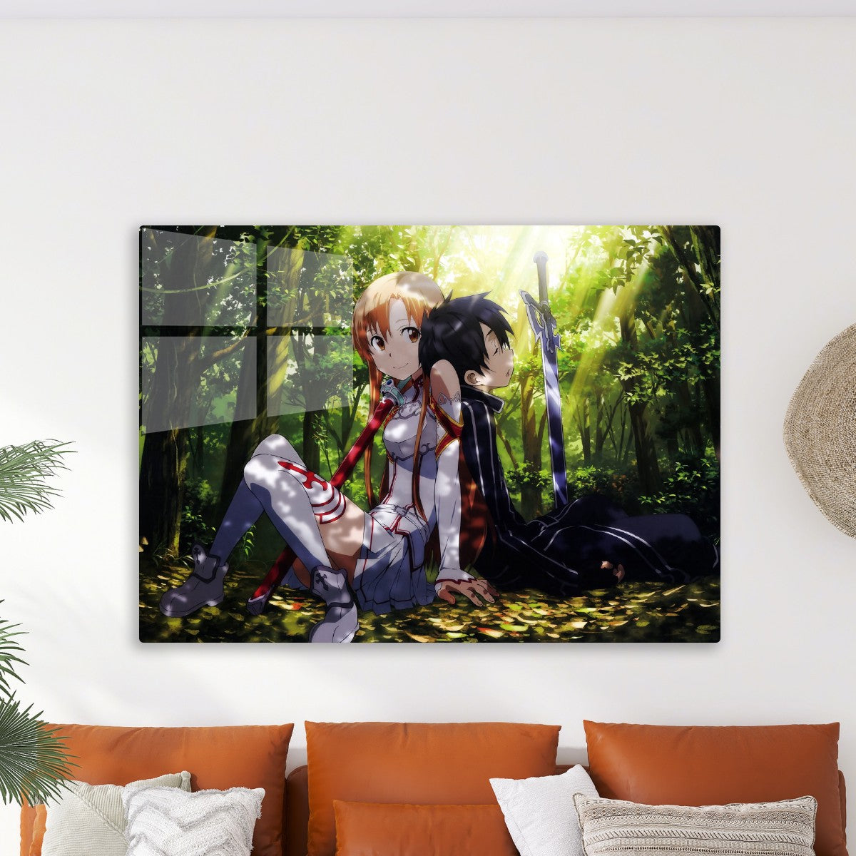 Kirito and Asuna Anime, Sword Art Online